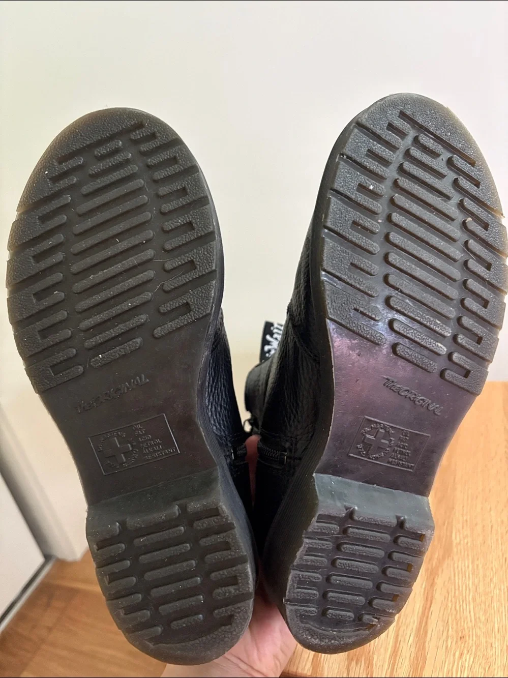 Dr. Martens Black Leather Chukka Boots